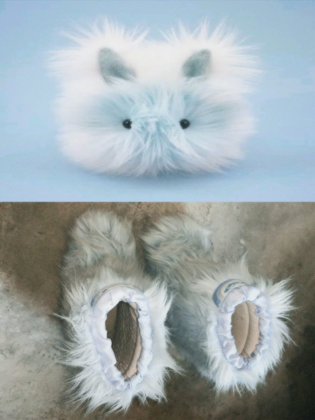 Roxy Yeti fur boots