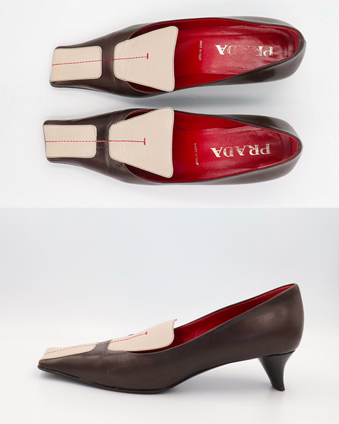 Prada kitten heels