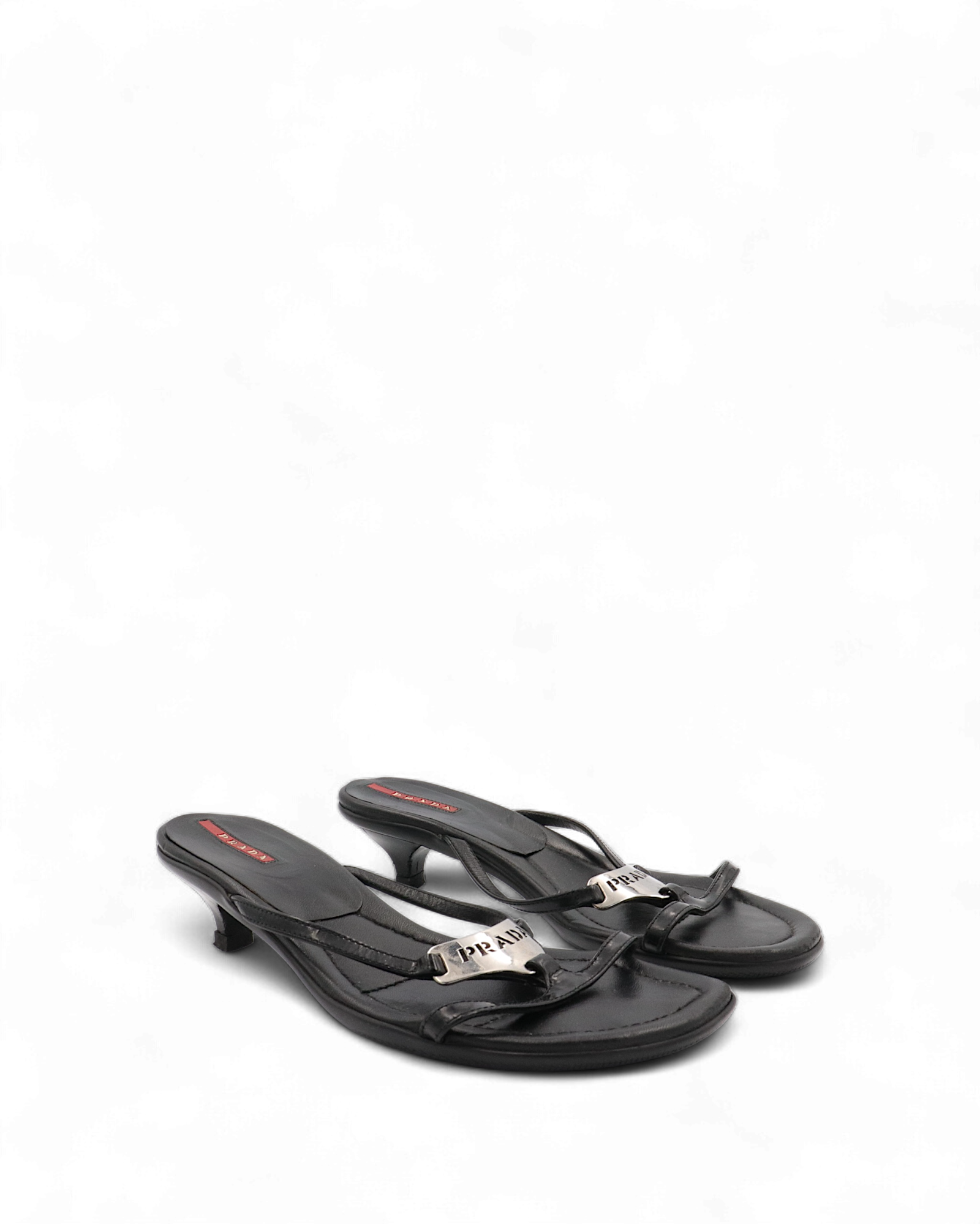 Prada kitten mules