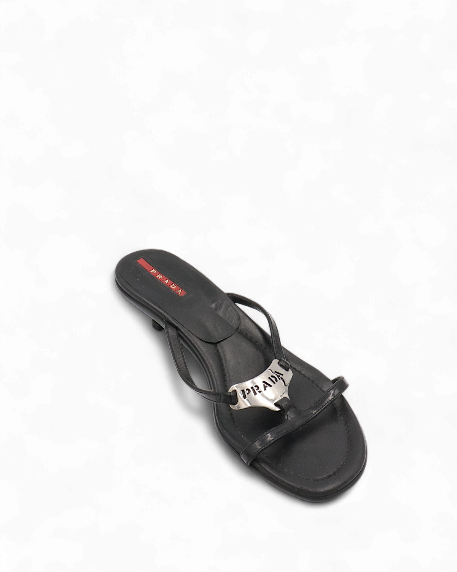 Prada kitten mules