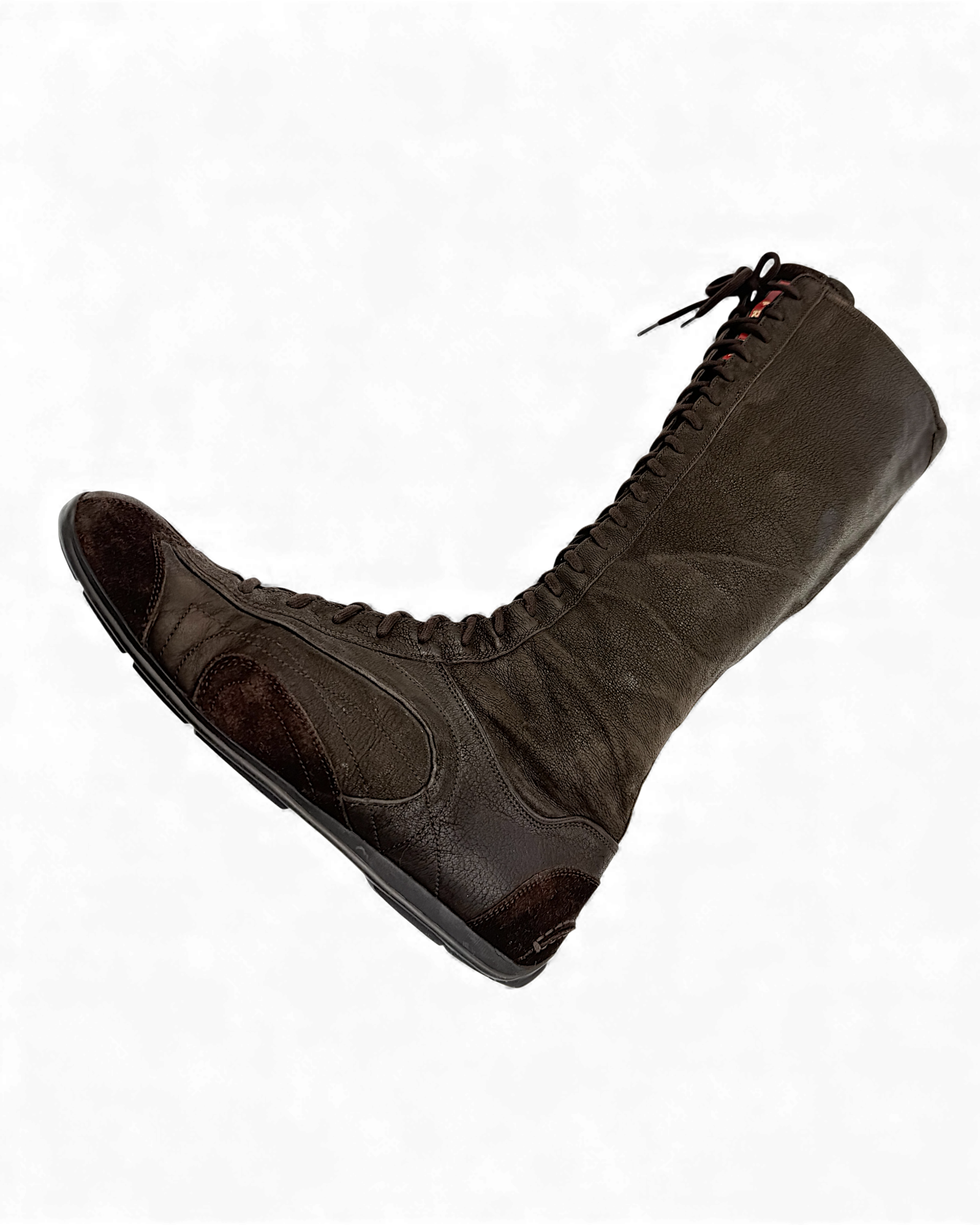 Prada ankle leather boots