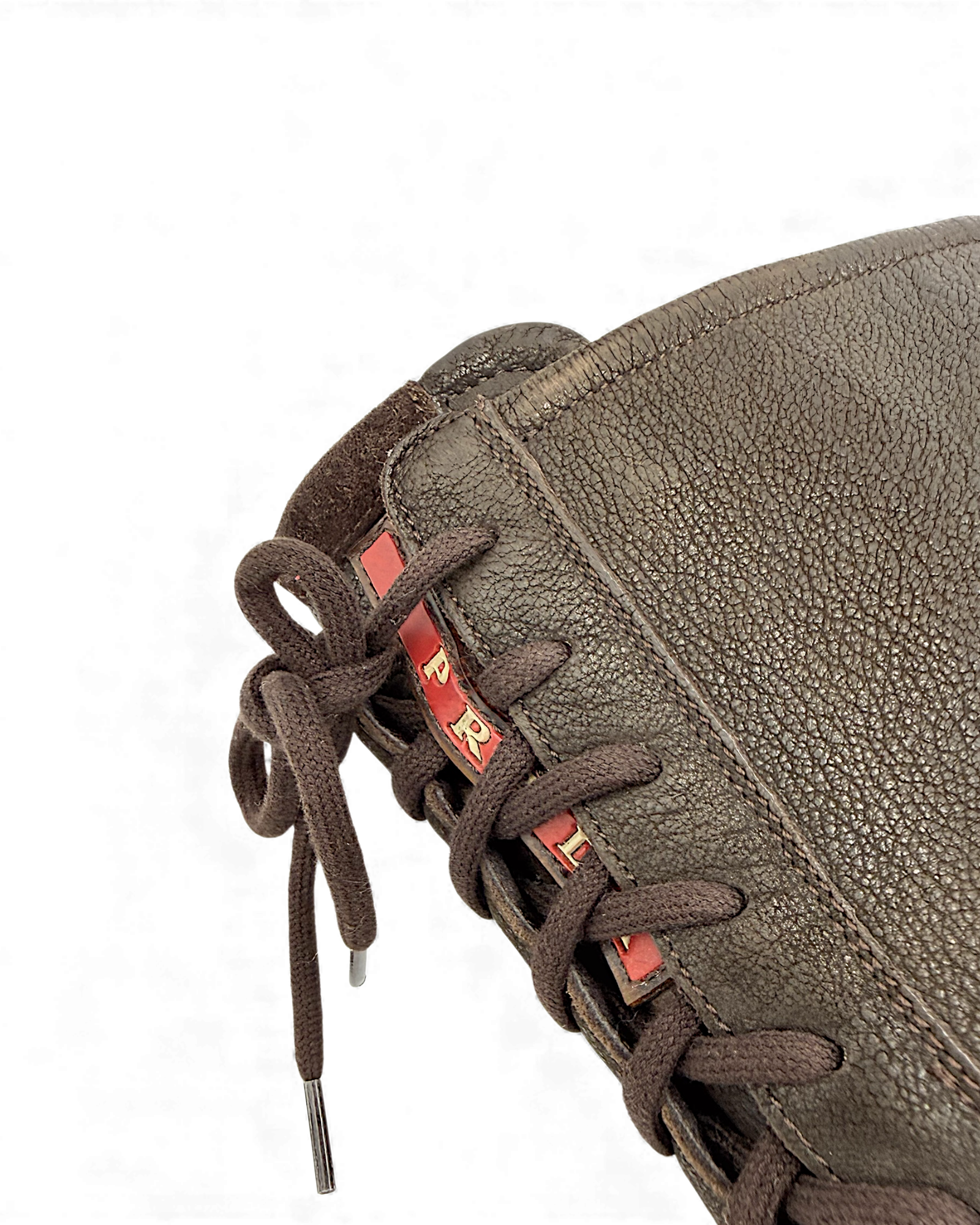 Prada ankle leather boots