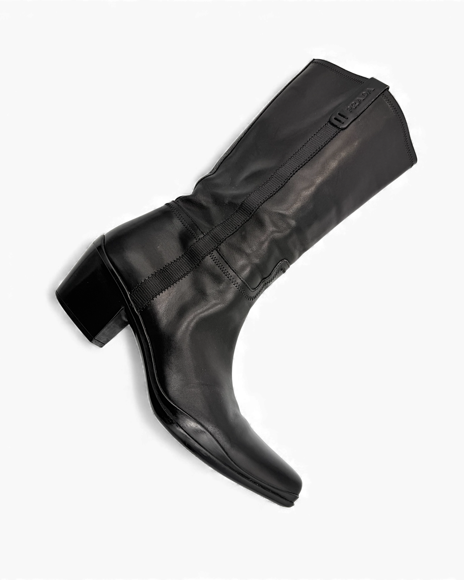 Prada western boots