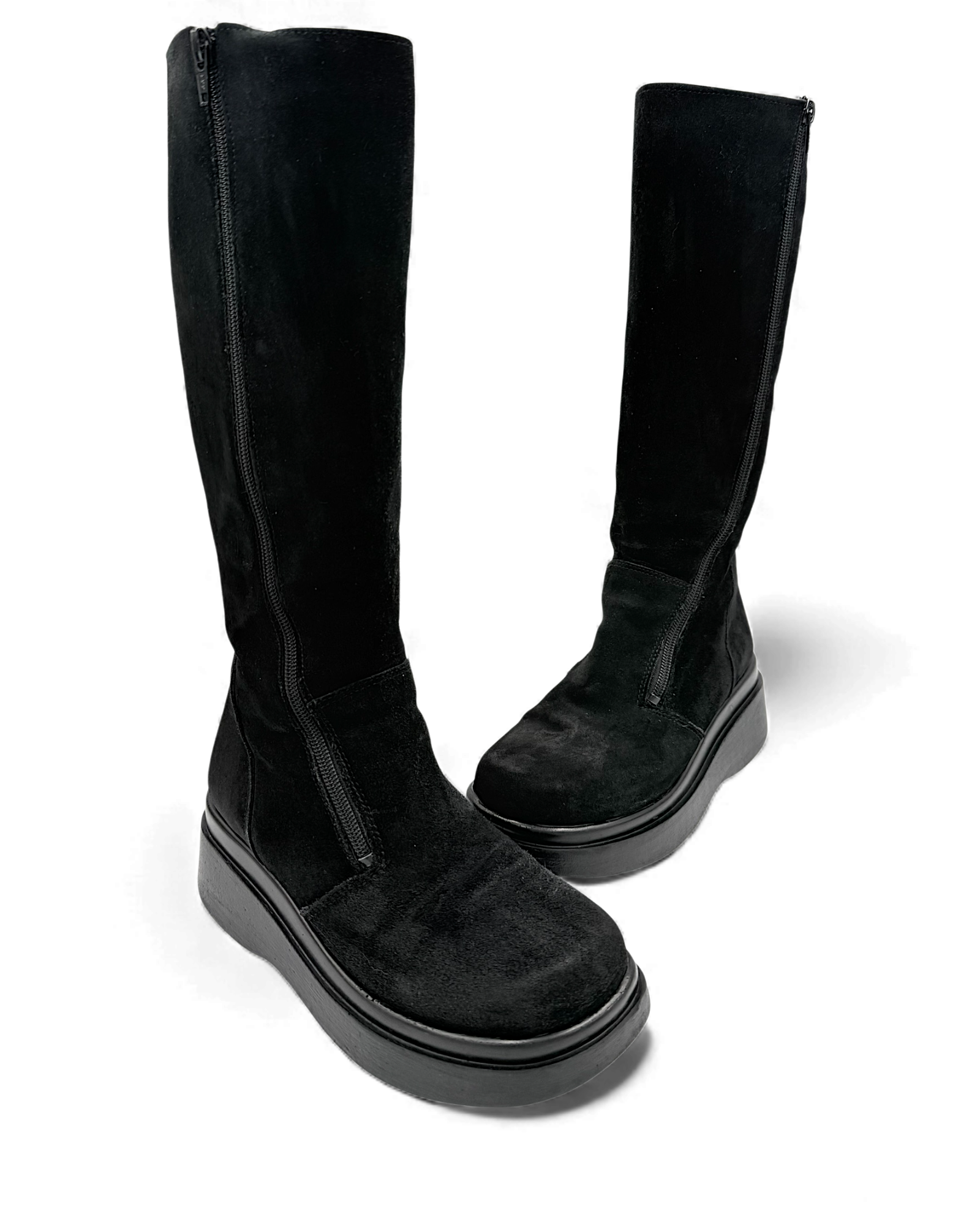 Vintage platform boots