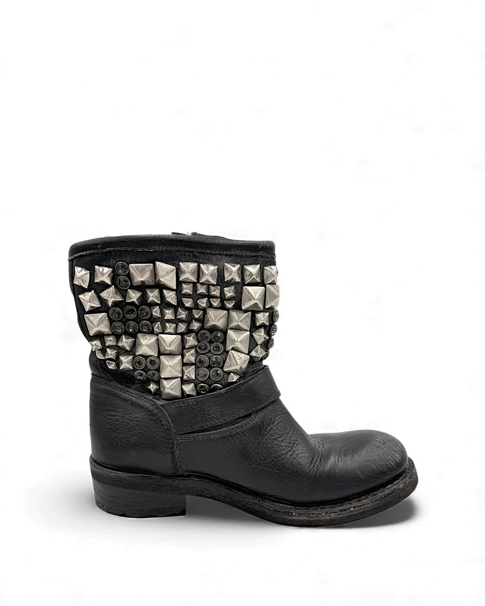 Ash biker boots