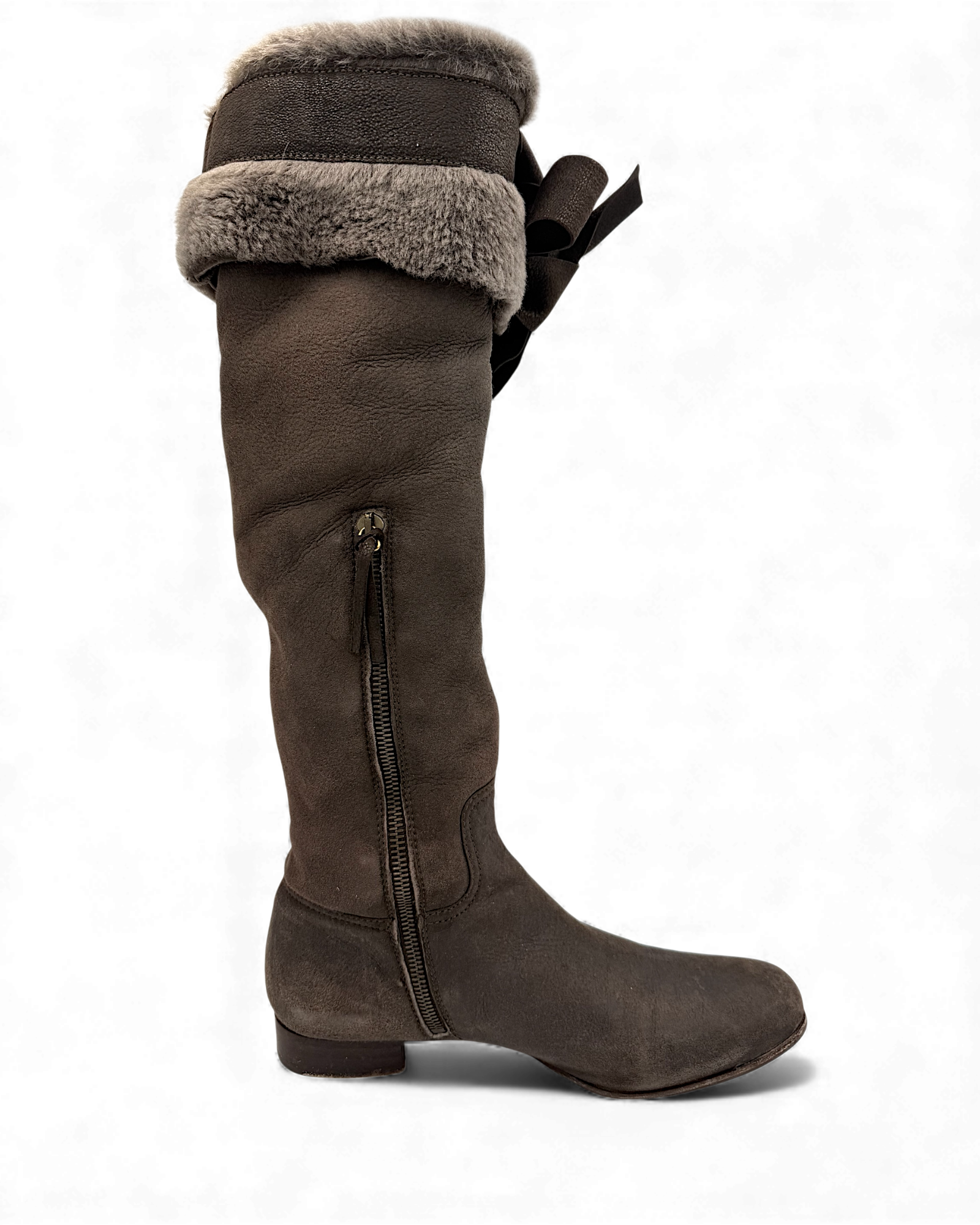 Miu Miu shearling boots