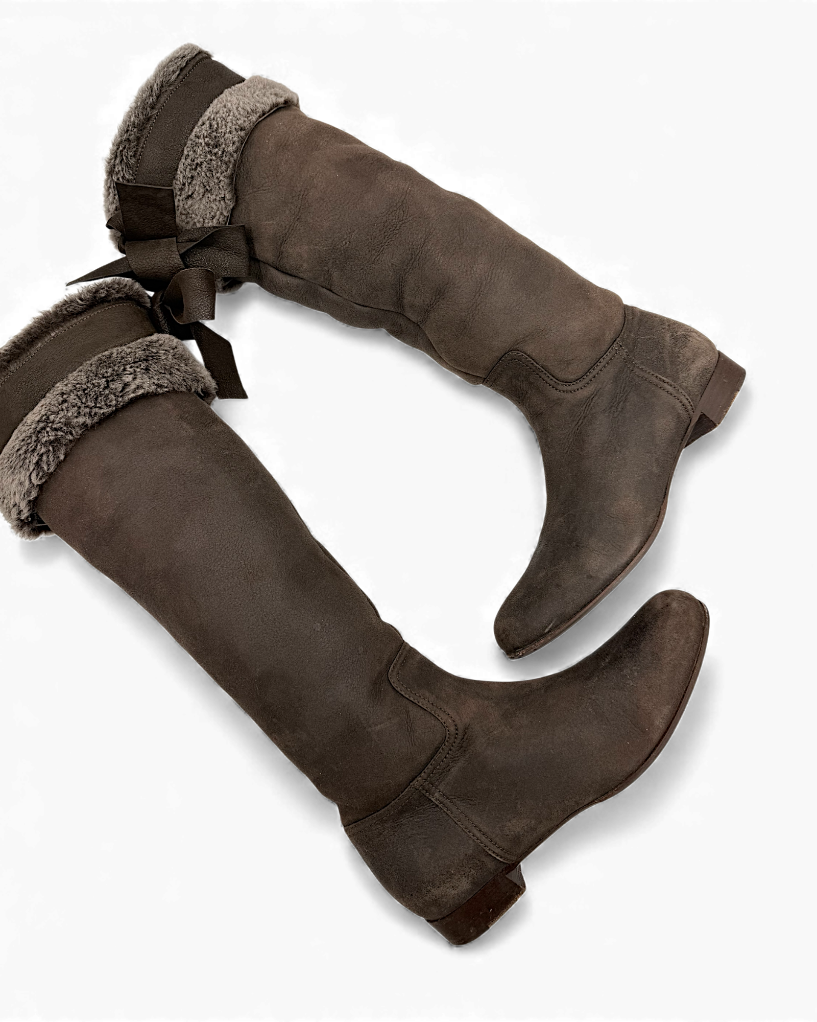 Miu Miu shearling boots