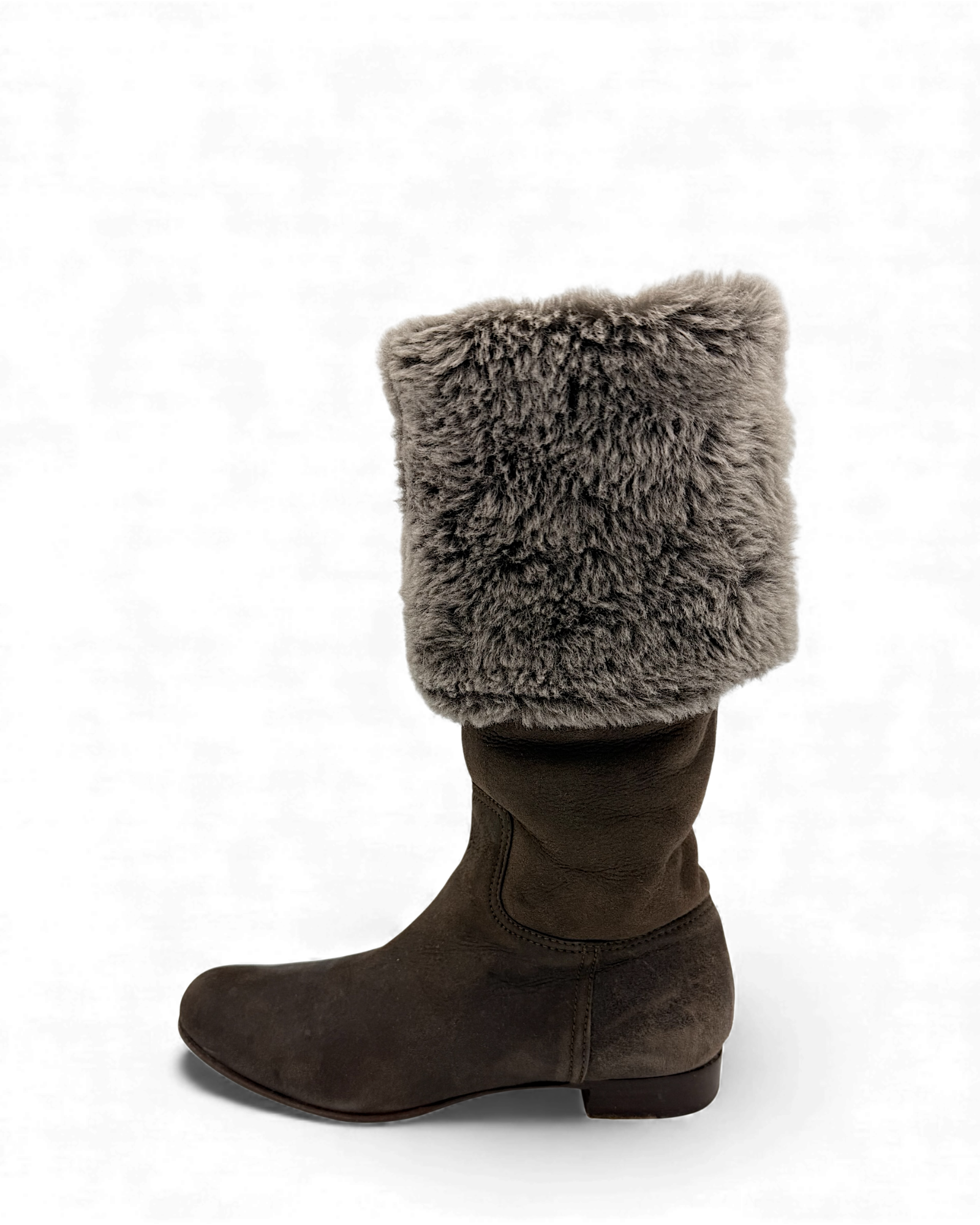 Miu Miu shearling boots