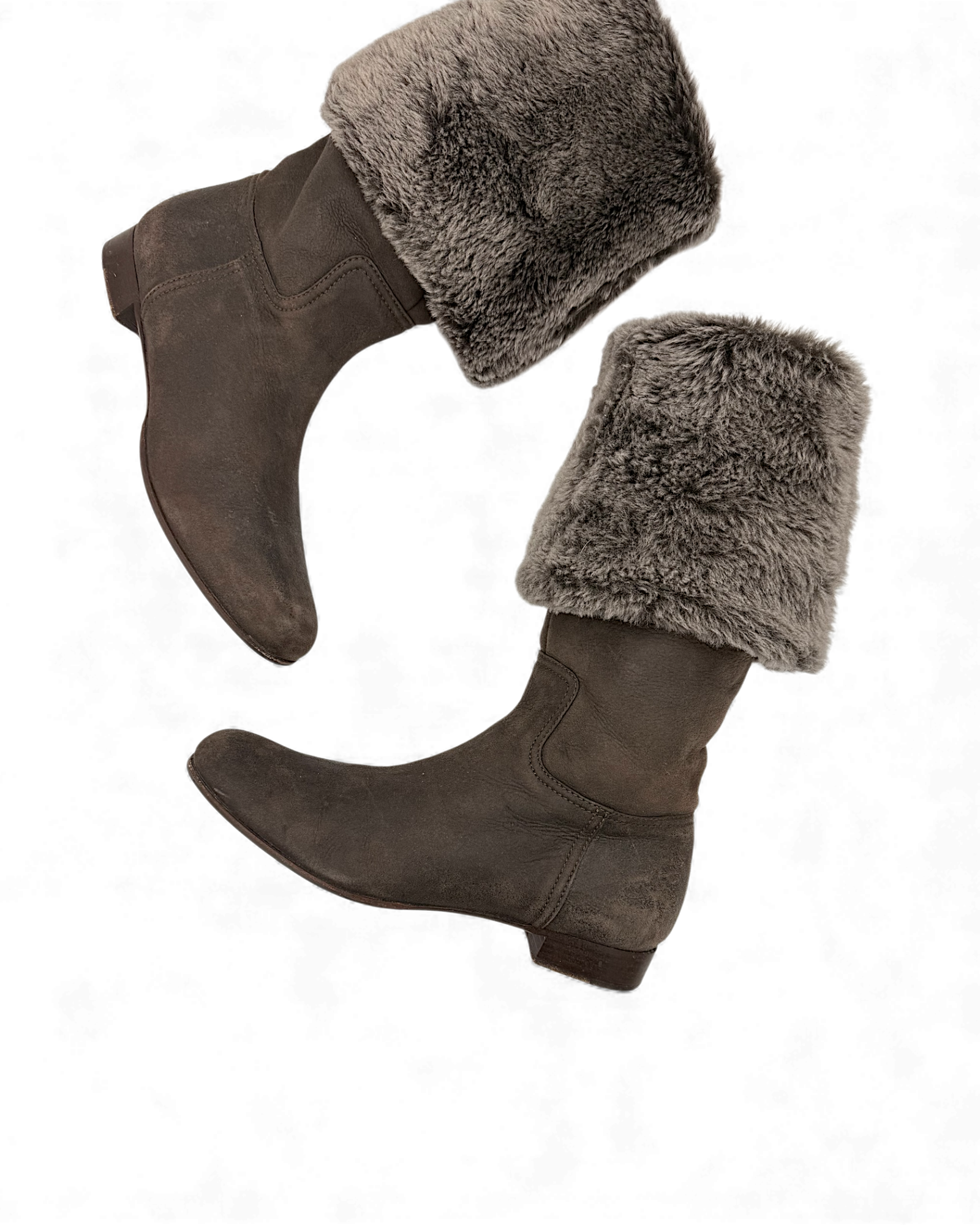 Miu Miu shearling boots