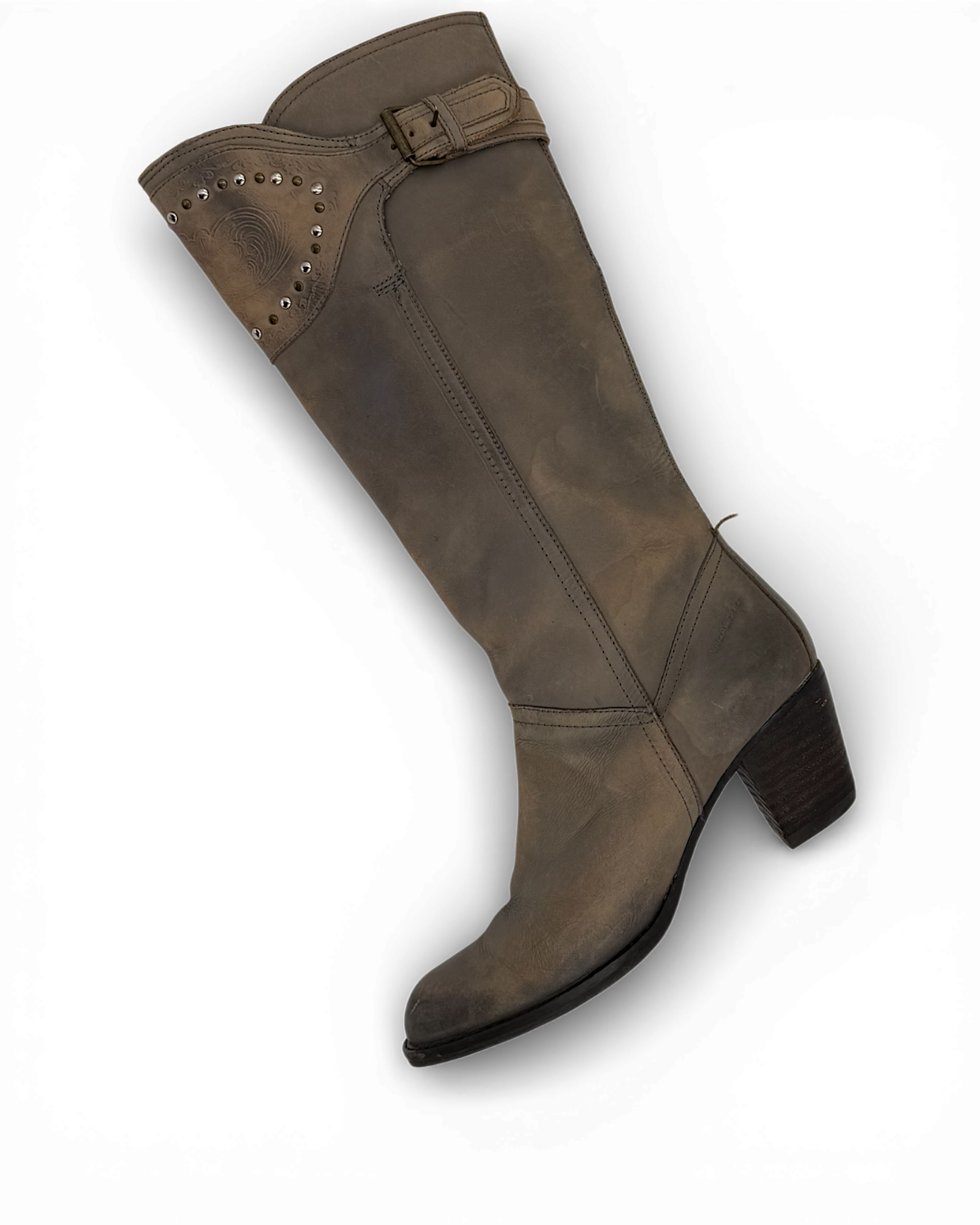 Vagabond western heeled boots